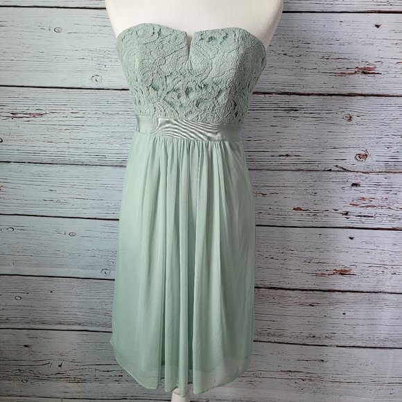 Adrianna Papell Light Green Dress - Picture 1 of 15